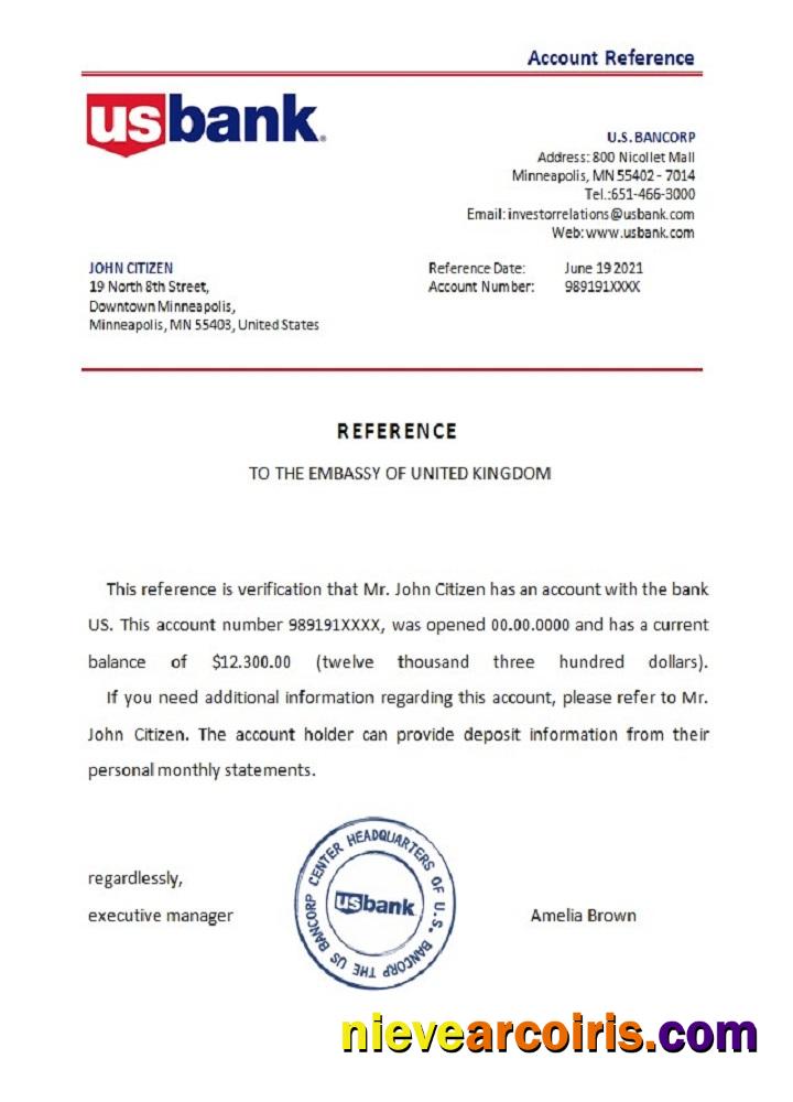 USA U.S. Bankcorp reference